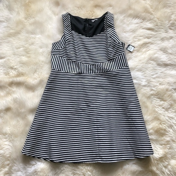 Halogen Contrast Back Stripe Sleeveless Dress 18W - Picture 3 of 8